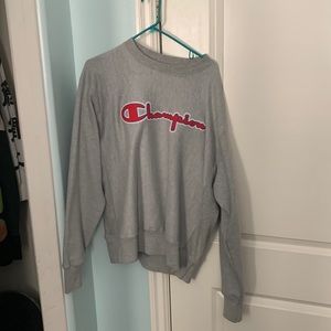 Champion Embroidered Chainstitch Reverse Weave Crewneck